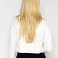 White Scallop Edge Bolero