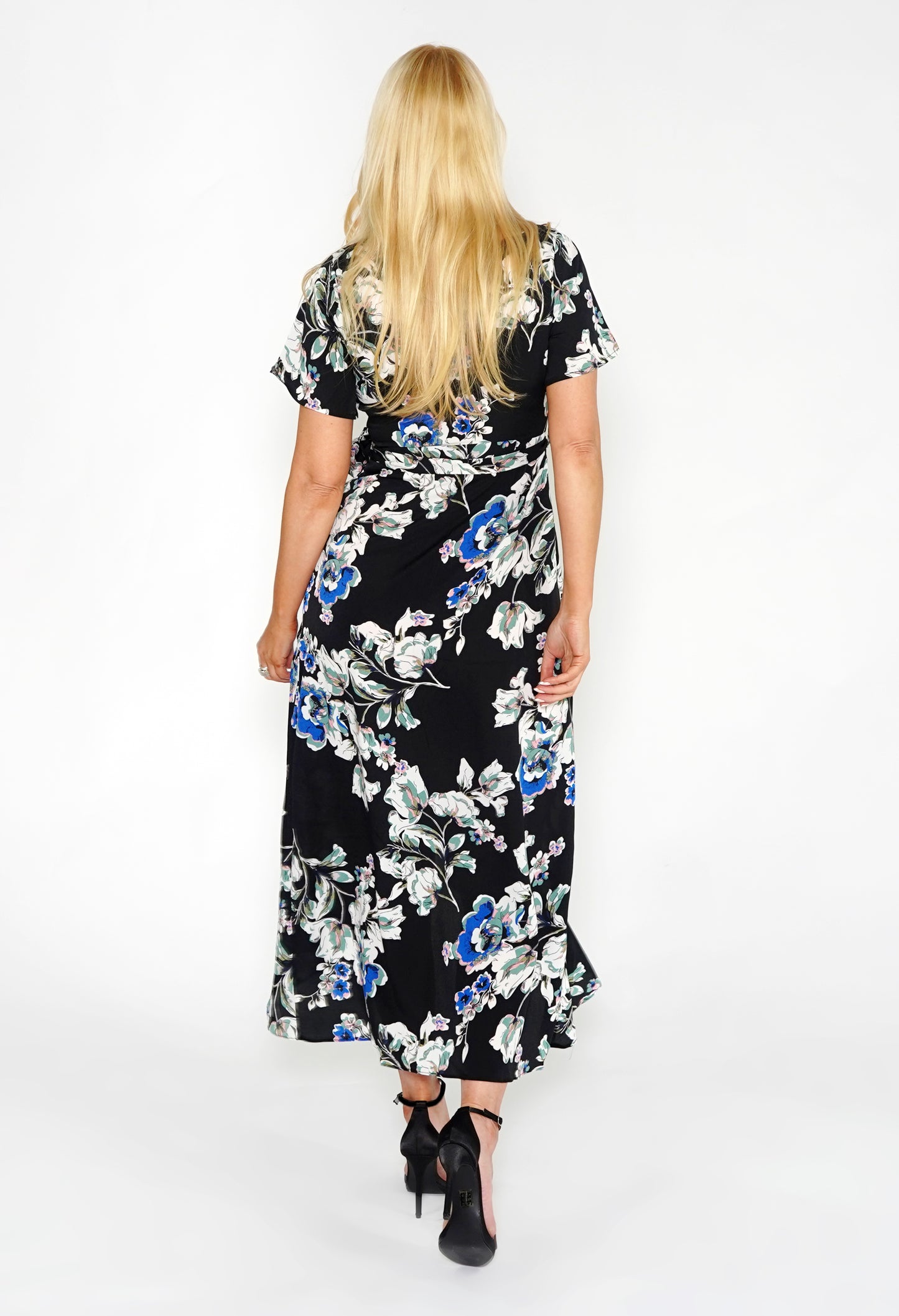 FLORAL FRILL DETAIL DRESS