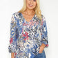 Printed Top with Diamonte Detail-1