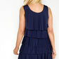 Navy Layered Dress