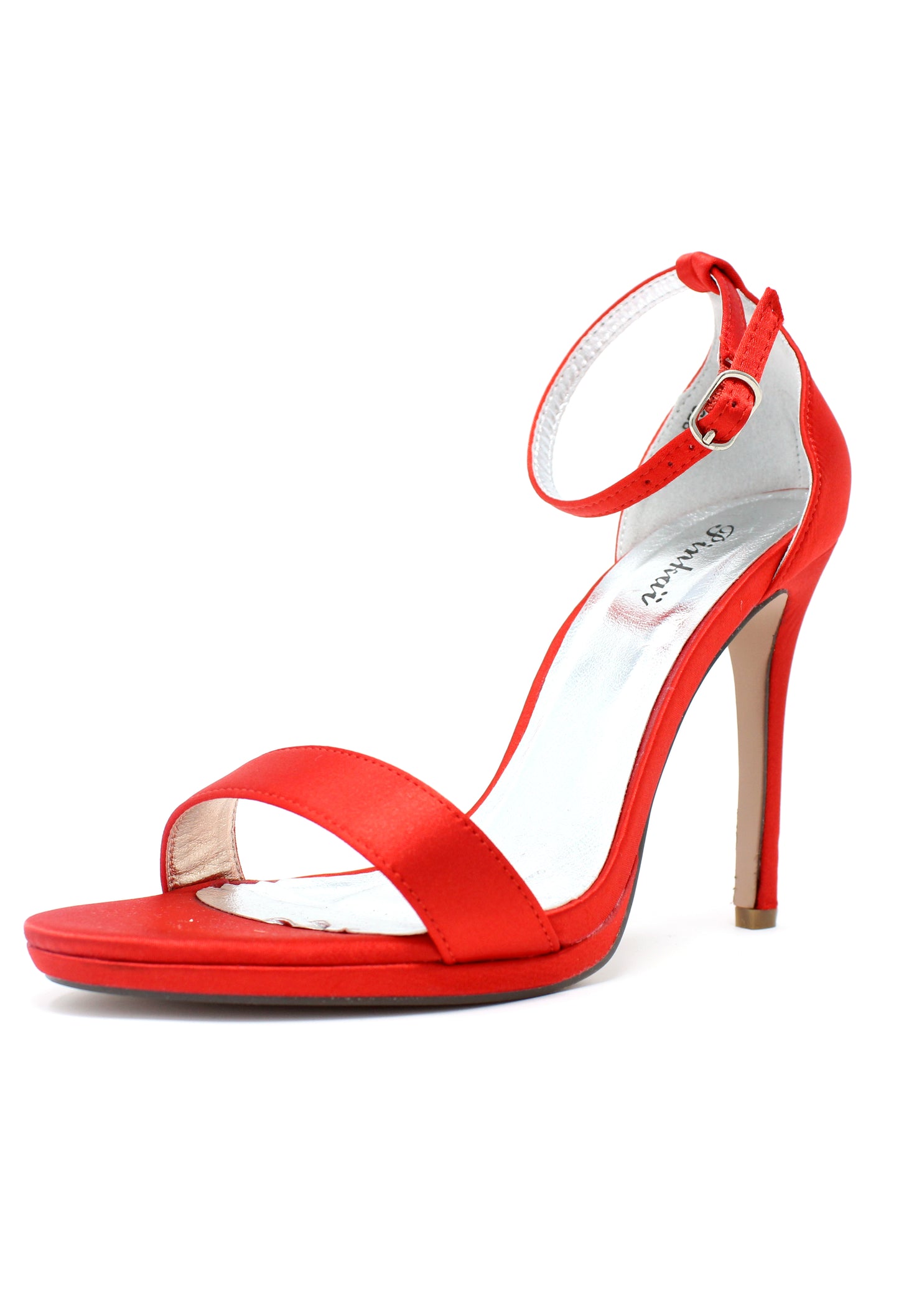 Red BARELY THERE SANDALS