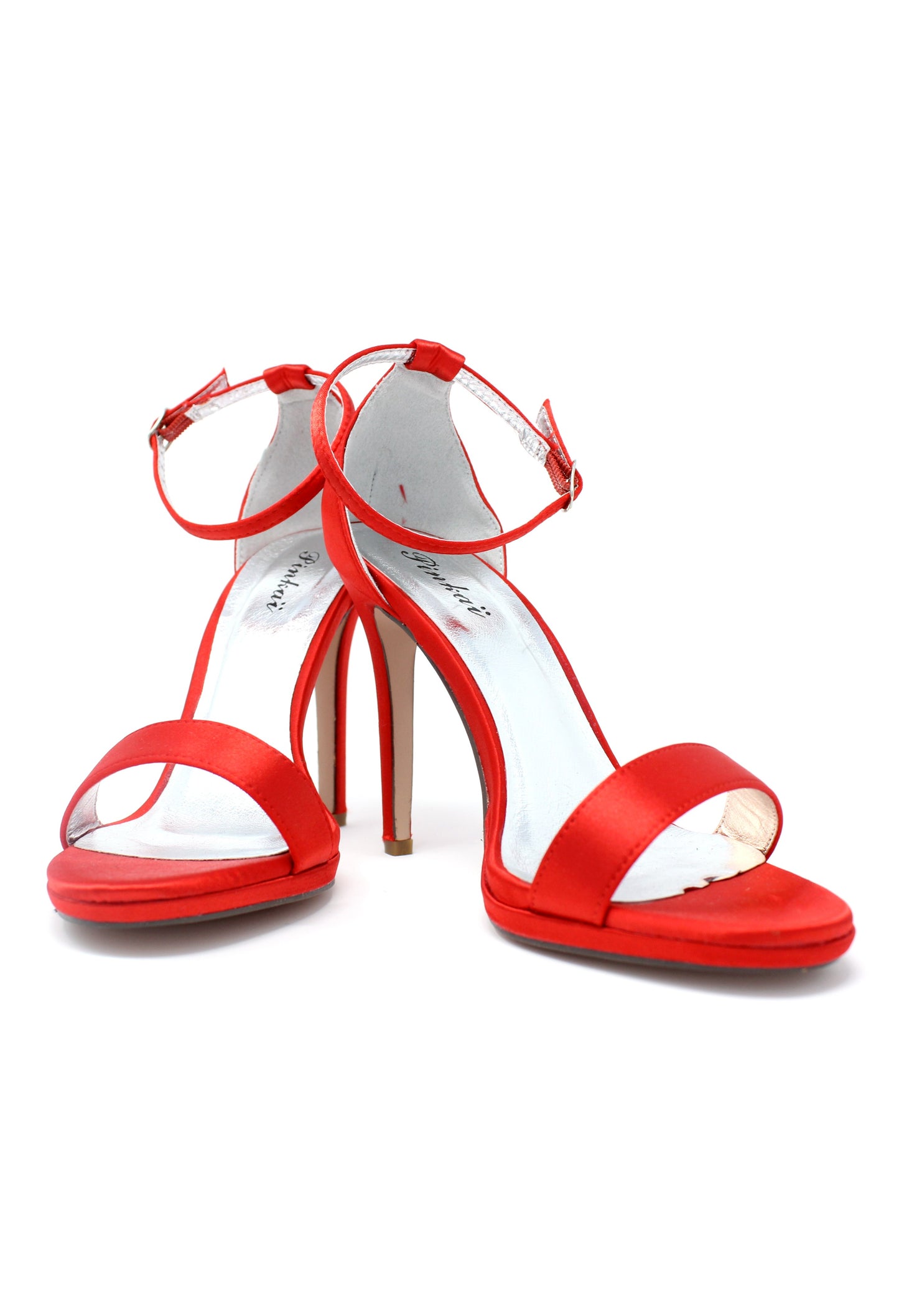 Red BARELY THERE SANDALS