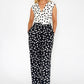 Polka Dot Wide Leg Jumpsuit