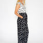 Polka Dot Wide Leg Jumpsuit