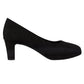 Black Court Shoe