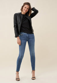 PUSH IN SECRET SKINNY JEANS WITH SHINY DETAILS