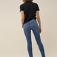 PUSH IN SECRET SKINNY JEANS WITH SHINY DETAILS