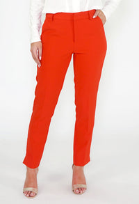 Flame Red Trousers