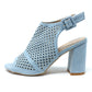 Blue Cut Out Boot