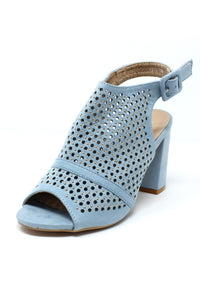 Blue Cut Out Boot