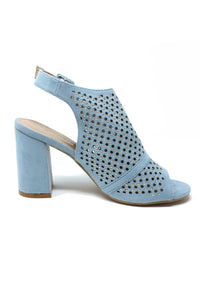 Blue Cut Out Boot