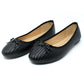 Black Woven Effect Pump