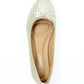 Gold Woven Effect Pump