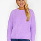 Lavender Chenille Knit