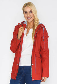 RED RAINCOAT