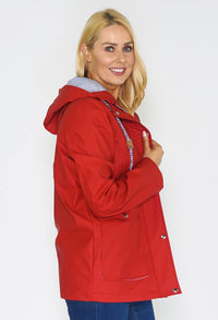 RED RAINCOAT