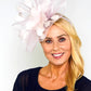 Pale Pink Flower Detail Fascinator