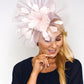 Pale Pink Flower Detail Fascinator