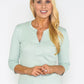 Sage Diamante Top