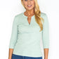 Sage Diamante Top