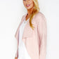 Pink Waterfall Suede Jacket