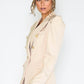 BEIGE PUFF SLEEVE BLAZER