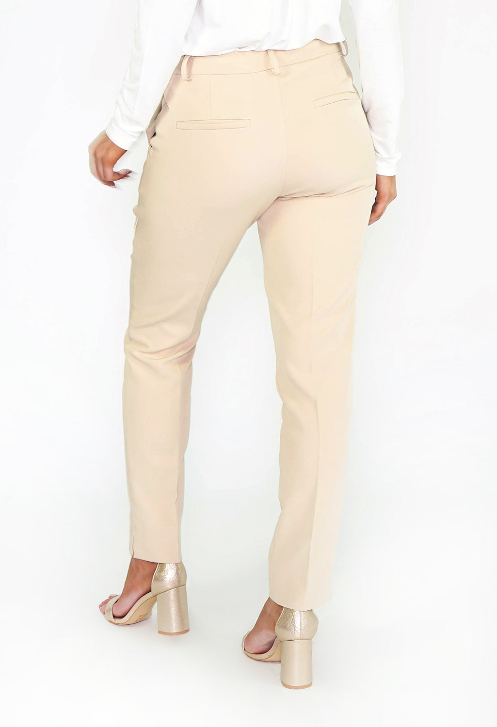 Beige Trousers