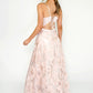 Blush Floral Ballgown