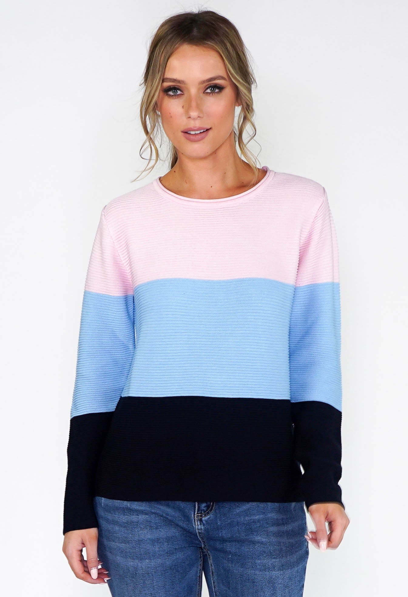 Colour Block Jumper