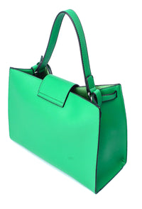 Laser Cut Detail Tote - Green