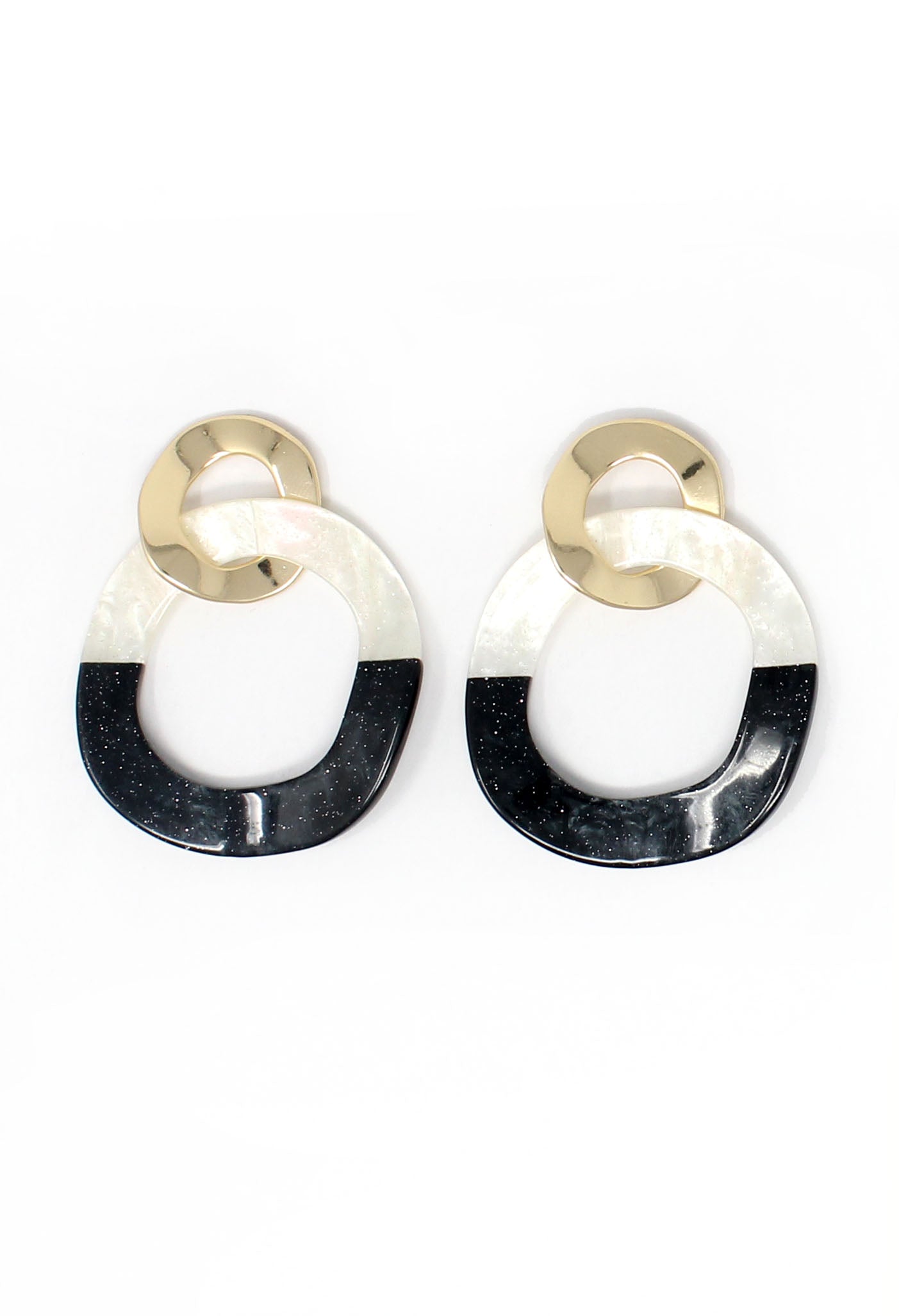 Two Tone Earrings