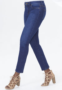 Slim in medium blue premium denim