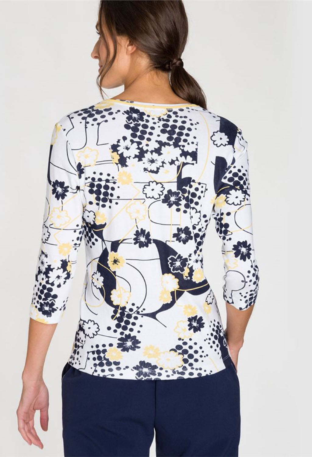 MULTI DOT DESIGN PRINT TOP