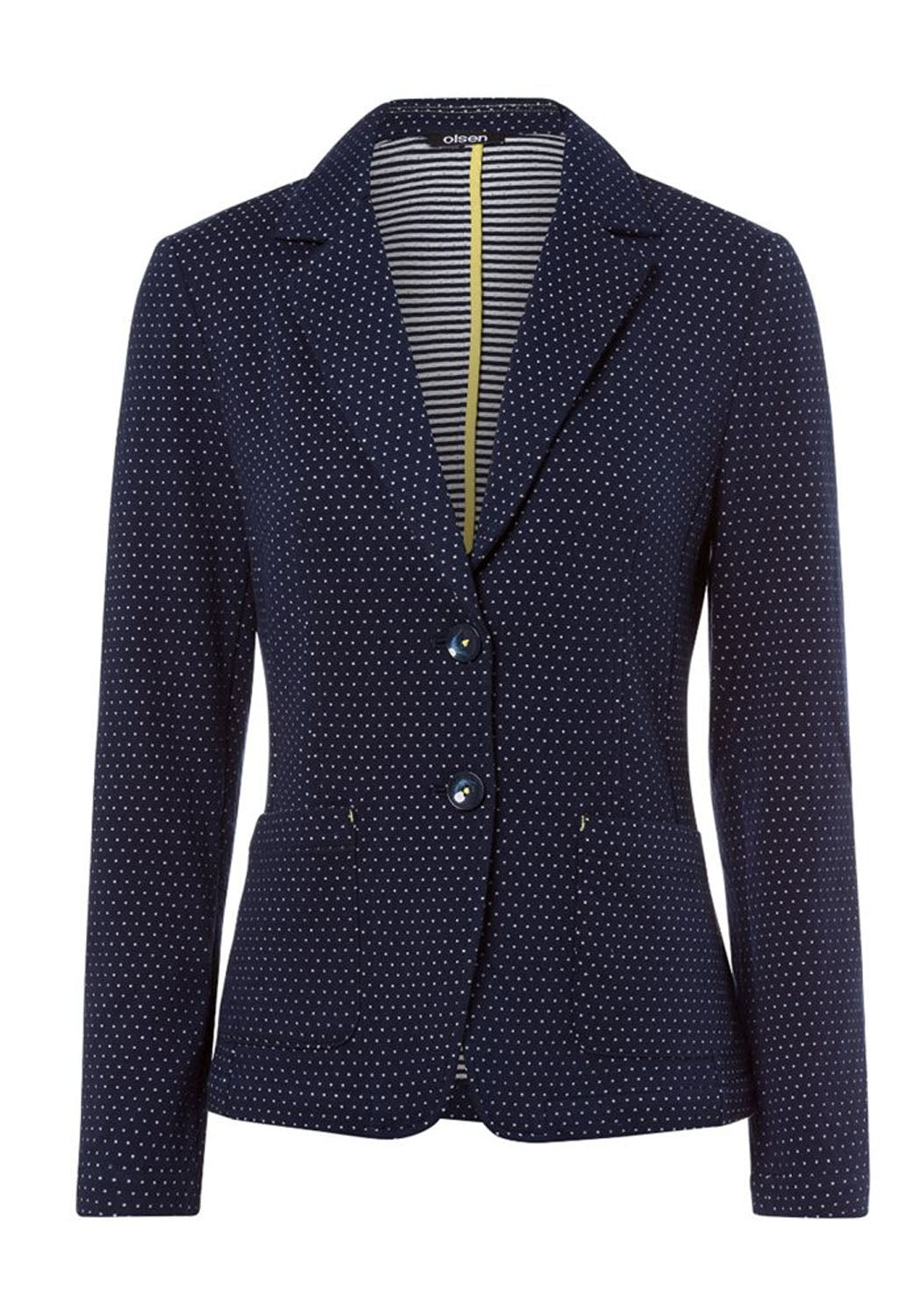 SPOT JERSEY BLAZER NAVY