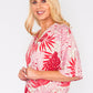 Coral Tropic Sophie B Top