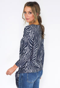 Soft Zebra Jumper