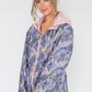 Pink Reversible Paisley Raincoat