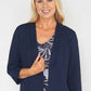 Zapara Navy Short Blazer