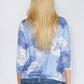 Twist Cosy Blue Floral Top