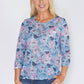 Twist Floral Comfy Top