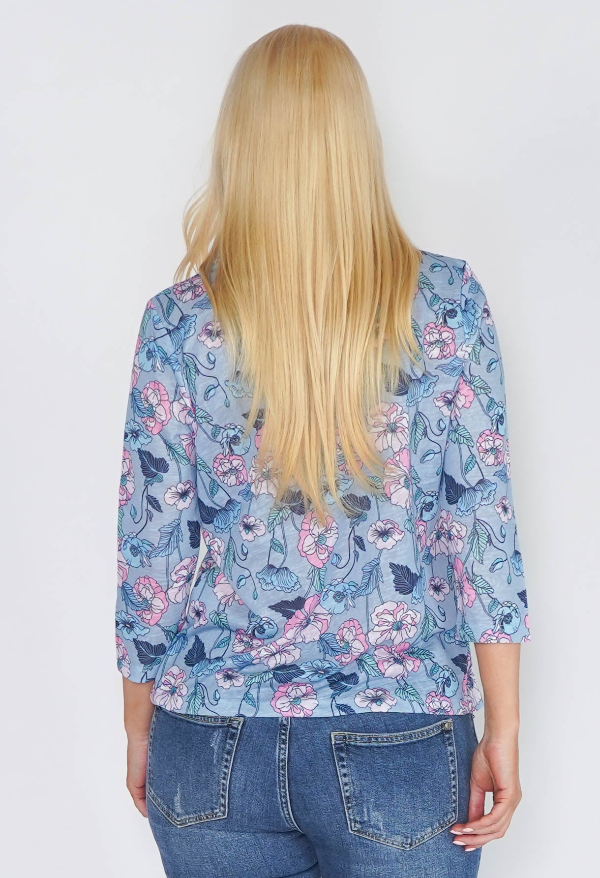 Twist Floral Comfy Top