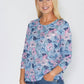 Twist Floral Comfy Top