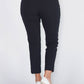 BLACK MAGIC SHAPE CROPPED TURN UP TROUSERS