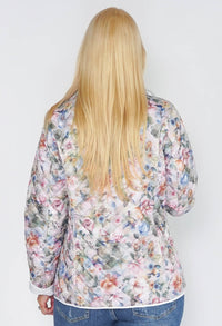 Twist Reversible Floral Jacket