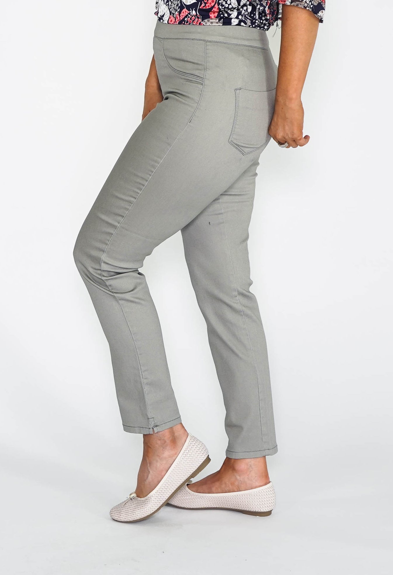 Twist Khaki Jegging