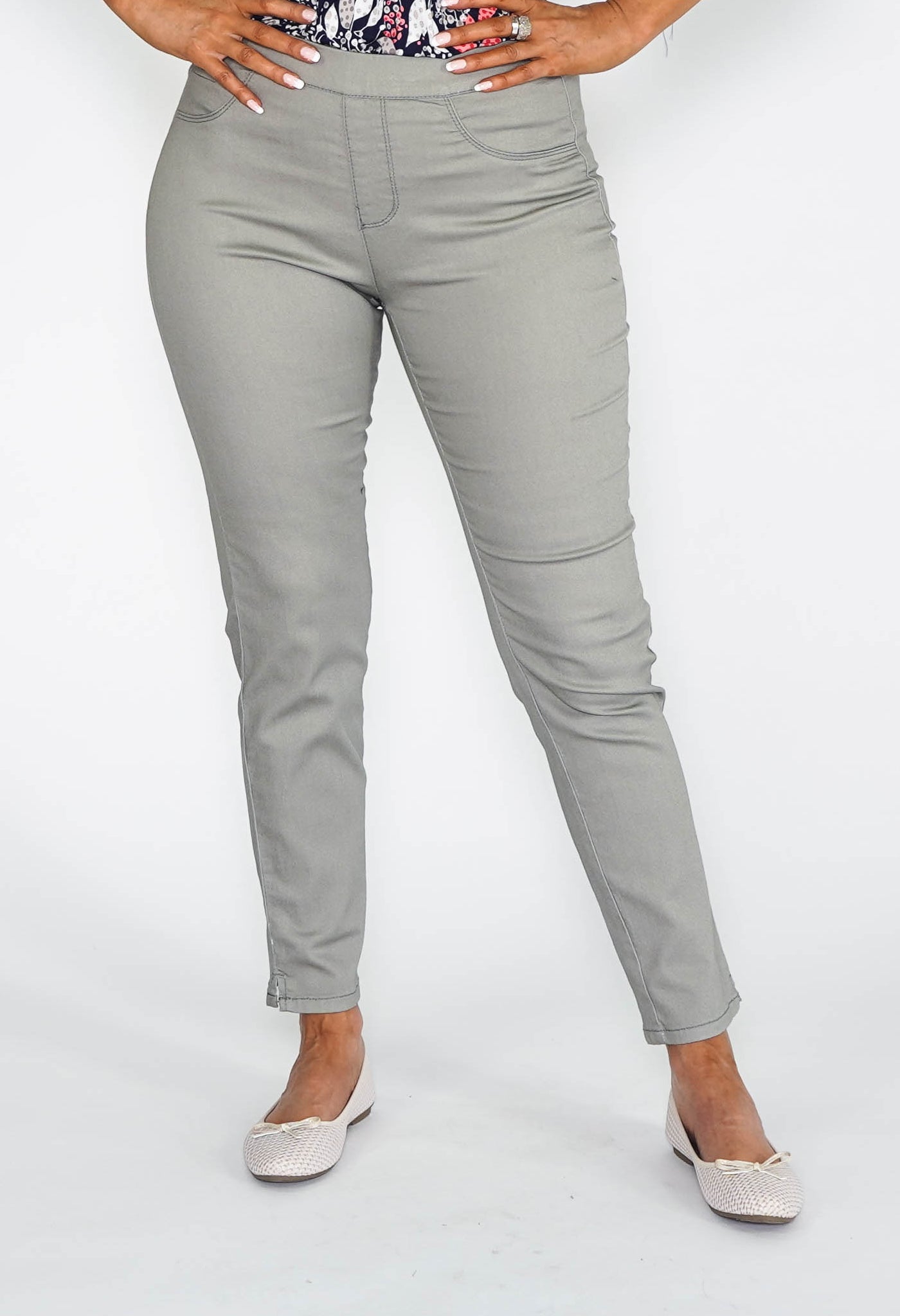 Twist Khaki Jegging