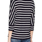 Gerry Weber navy stripe top with printed front