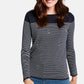 Gerry Weber striped jumper with diamante front in navy