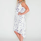 polka dot smock dress