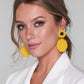 Yellow Earrings